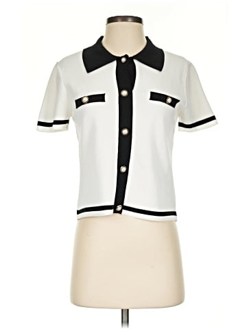 Ellen Tracy Short Sleeve Blouse (view 1)