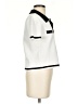 Ellen Tracy Color Block Ivory Short Sleeve Blouse Size S - photo 4