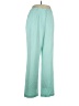 Sag Harbor Color Block Teal Casual Pants Size 16 - photo 1