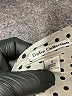 Dalia Collection 100% Polyester Polka Dots Silver Long Sleeve Blouse Size S - photo 7