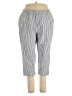 BocaBay Stripes White Casual Pants Size XL - photo 1