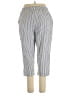 BocaBay Stripes White Casual Pants Size XL - photo 2