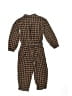 Búho 100% Cotton Brown Snow Pants With Bib Size 3y - photo 2