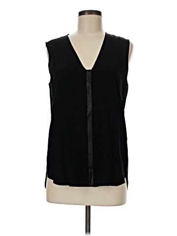 Vince. Sleeveless Silk Top (view 1)
