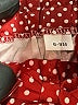 Unbranded Polka Dots Red Casual Pants Size 6-9 mo - photo 3