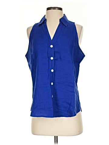 INC International Concepts Sleeveless Button-Down Shirt (view 1)