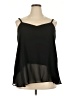 Torrid 100% Polyester Black Sleeveless Blouse Size 2X Plus (2) - photo 1
