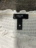 Aqua 100% Rayon Ivory Shorts Size S - photo 3