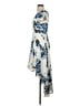 Lulus 100% Polyester Floral Blue Cocktail Dress Size XS - photo 5