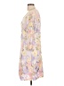 Boston Proper Floral Pink Cocktail Dress Size 10 - photo 5