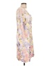 Boston Proper Floral Pink Cocktail Dress Size 10 - photo 4