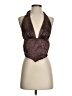 Windsor 100% Polyester Brown Tank Top Size S - photo 1