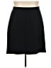 Merona Solid Black Casual Skirt Size L - photo 1