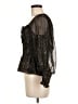 NSR Black 3/4 Sleeve Blouse Size M - photo 5
