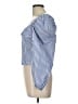River Island Blue 3/4 Sleeve Blouse Size 10 - photo 5