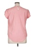 Unbranded 100% Polyester Pink Short Sleeve Blouse Size XL - photo 2
