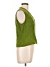 Classiques Entier 100% Silk Green Vest Size L - photo 4