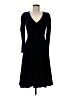 Eliza J Solid Black Cocktail Dress Size 8 - photo 1