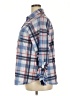 Avenue 100% Polyester Plaid Blue Long Sleeve Blouse Size 18 Plus - photo 5