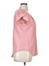 Unbranded 100% Polyester Pink Short Sleeve Blouse Size XL - photo 4