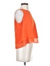 Bisou Bisou Orange Sleeveless Blouse Size S - photo 4