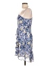 ASTR The Label 100% Polyester Floral Blue Cocktail Dress Size L - photo 5