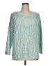 Talbots 100% Cotton Teal Pullover Sweater Size 1X - photo 1