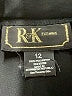 R&K Evening 100% Polyester Solid Black Formal Skirt Size 12 - photo 3