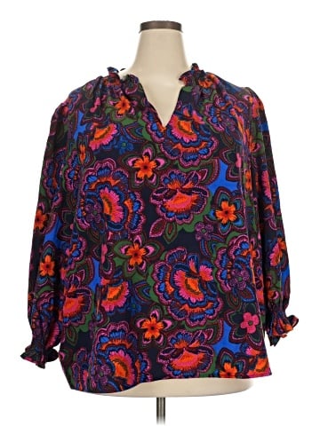 Sugarlips 3/4 Sleeve Blouse (view 1)