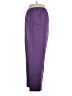Blair 100% Polyester Solid Purple Track Pants Size 16 - photo 5