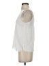 Topshop 100% Polyester White Sleeveless Blouse Size 4 - photo 5