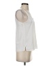 Topshop 100% Polyester White Sleeveless Blouse Size 4 - photo 4