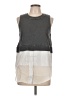 Derek Lam 10 Crosby Gray Sleeveless Top Size 10 - photo 1