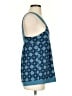 BCBGMAXAZRIA Blue Sleeveless Blouse Size S - photo 4