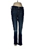 Express Jeans Solid Blue Jeans Size 8 - photo 1