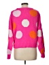 Blu Pepper 100% Polyester Polka Dots Pink Pullover Sweater Size L - photo 2
