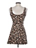 Forever 21 Floral Brown Casual Dress Size XS - photo 2