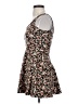 Forever 21 Floral Brown Casual Dress Size XS - photo 5