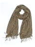J.Crew 100% Acrylic Plaid Brown Tan Scarf One size - photo 1