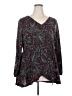 BLOOMCHIC Teal 3/4 Sleeve Blouse Size 18 - 20 - photo 1
