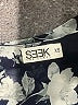 SEEK The Label 100% Polyester Blue Black 3/4 Sleeve Blouse Size XS - photo 7