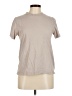 Primark 100% Cotton Solid Tan Short Sleeve Turtleneck Size M - photo 1