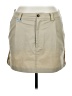 Maeve Solid Tan Casual Skirt Size L - photo 1