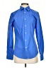 Zara Blue Long Sleeve Button-Down Shirt Size S - photo 1