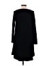 Go Couture Solid Black Casual Dress Size M - photo 2