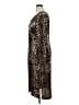 Express Animal Print Brown Casual Dress Size XL - photo 5