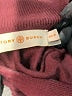 Tory Burch 100% Wool Floral Burgundy Wool Pullover Sweater Size XS - photo 8