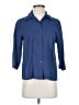 Karen Scott Blue 3/4 Sleeve Button-Down Shirt Size S - photo 1