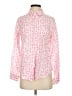 Lilly Pulitzer Hearts Pink Long Sleeve Blouse Size S - photo 1