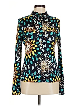 Tory Burch Long Sleeve Silk Top
